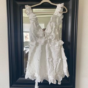 White dress from Selfie Leslie